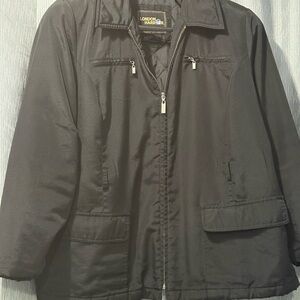 London Fog Charcoal Outerwear